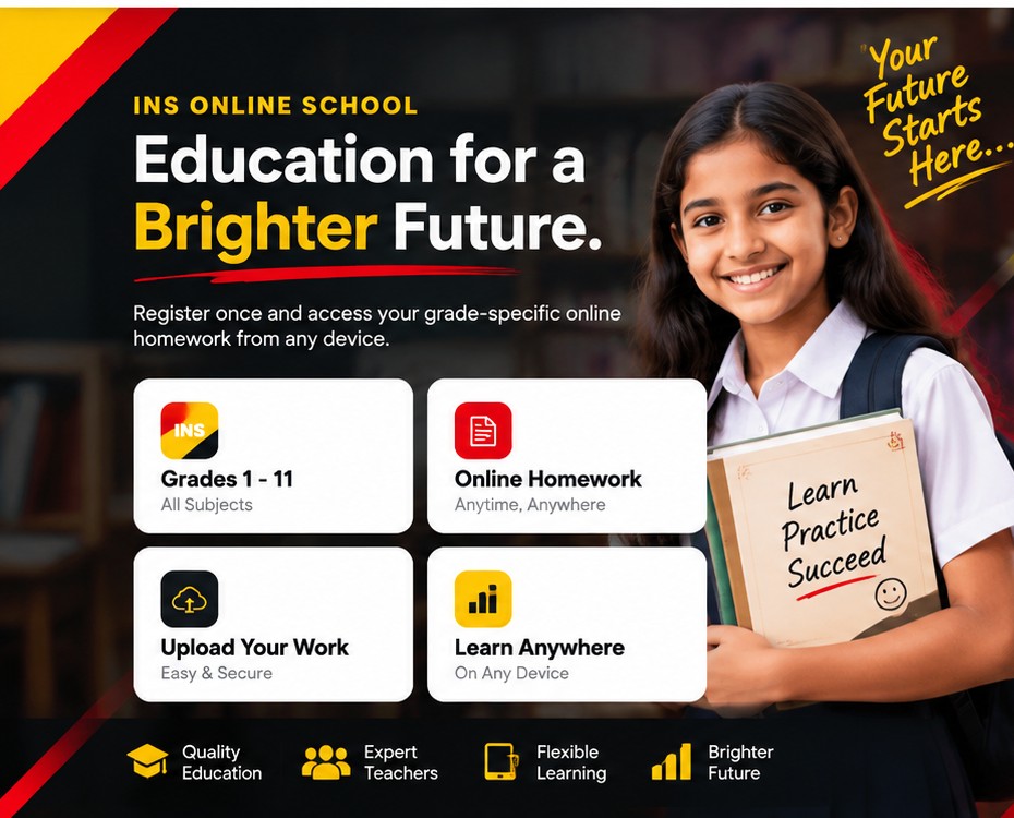 INS Online School - Education for a Brighter Future